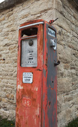 old gasoline pump