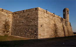 morning at Castillo de San Marcos